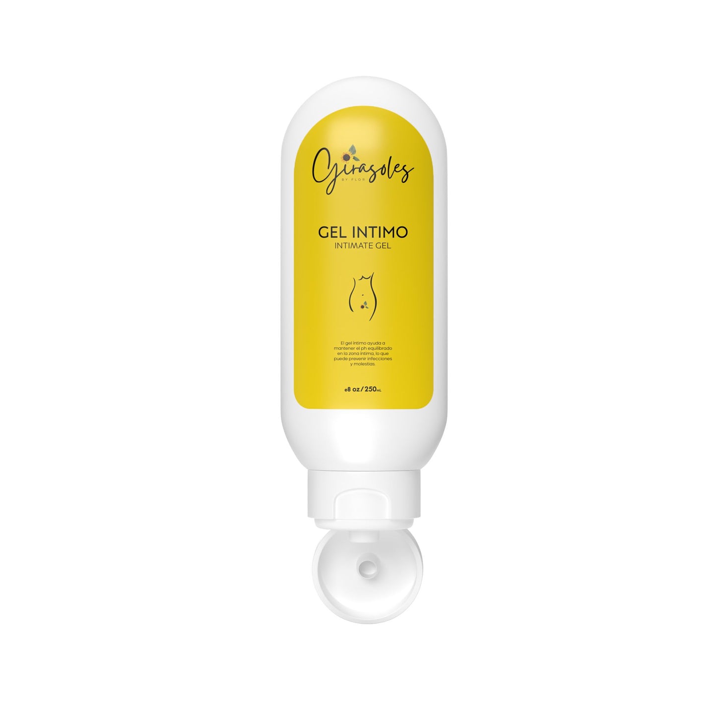 Girasoles By Flor Gel intimo 8 Oz/250ML